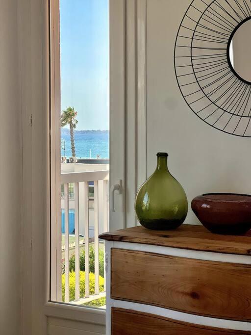 Tres Bel Appartement Vue Mer Six-Fours-les-Plages Luaran gambar