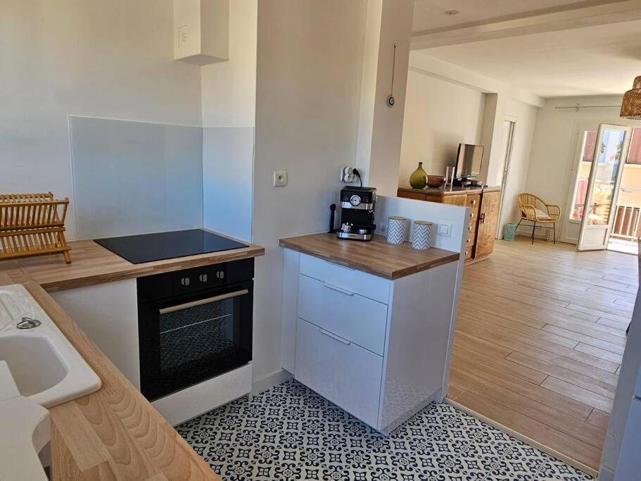 Tres Bel Appartement Vue Mer Six-Fours-les-Plages Luaran gambar