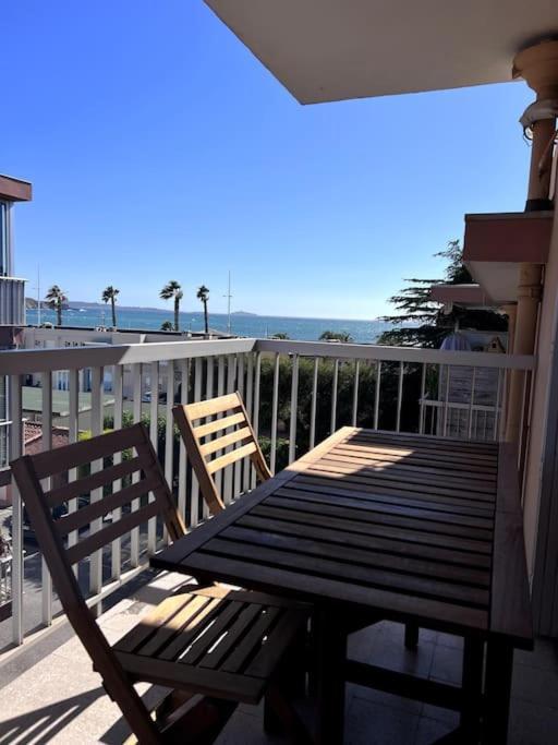 Tres Bel Appartement Vue Mer Six-Fours-les-Plages Luaran gambar