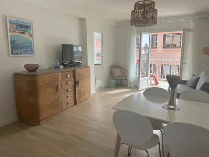 Tres Bel Appartement Vue Mer Six-Fours-les-Plages Luaran gambar
