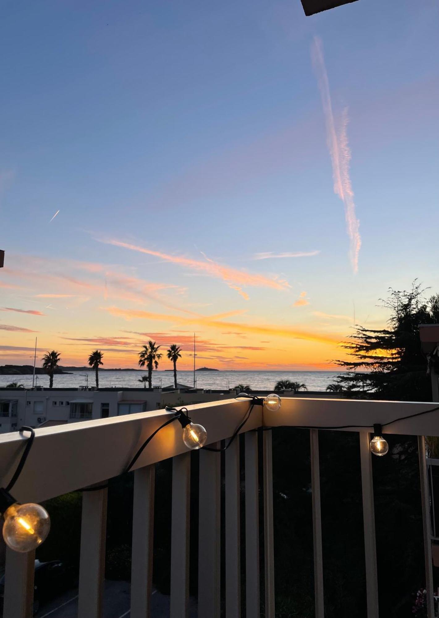 Tres Bel Appartement Vue Mer Six-Fours-les-Plages Luaran gambar